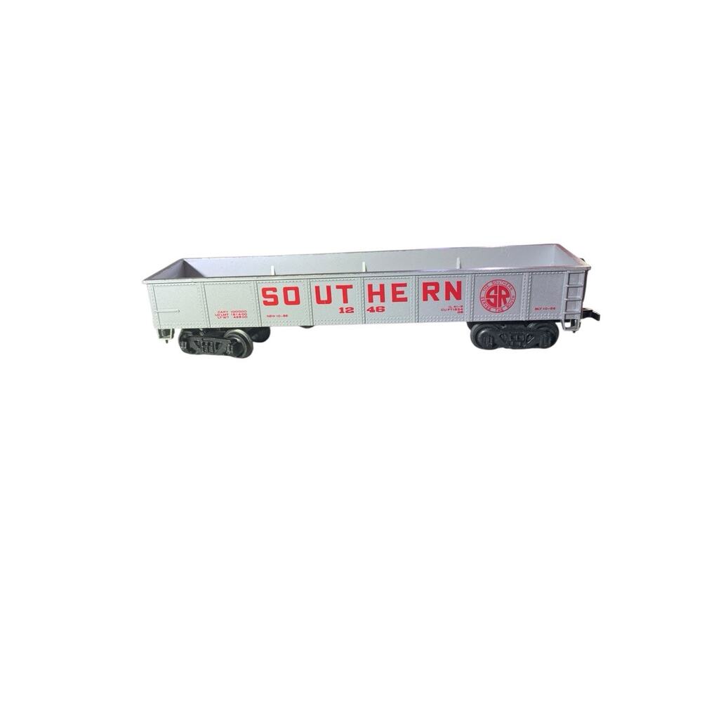 Bachmann HO‎ Scale 42ft Steel Gondola Southern SR 1246 Freight Train Car Silver